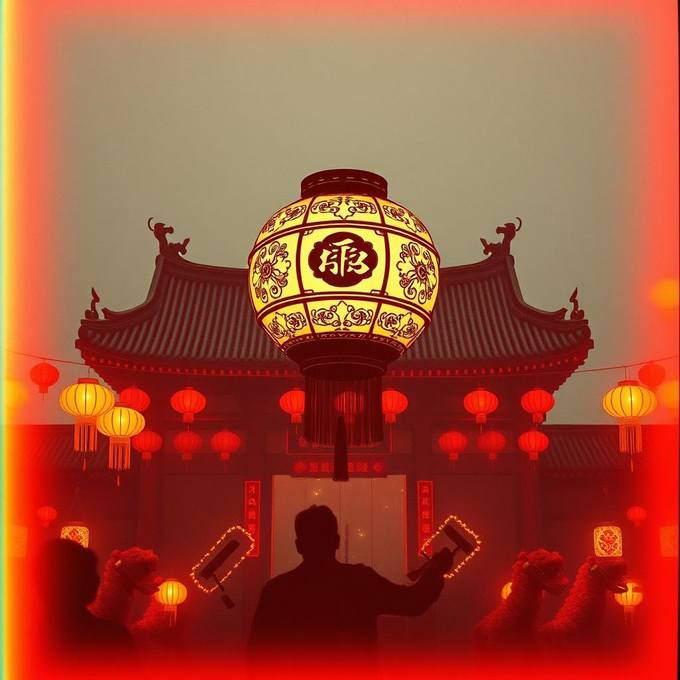 华光醒狮 (大鼓开场庙会版)