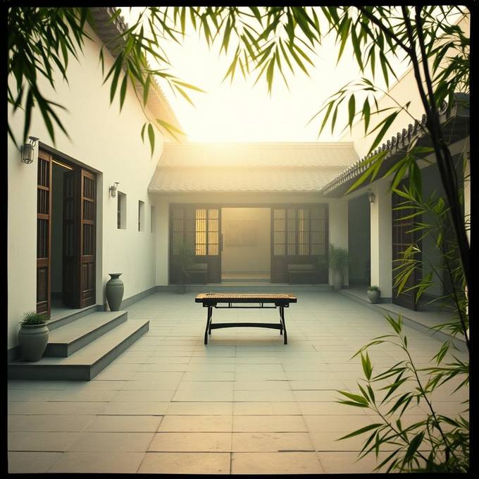 庭院晨露(Courtyard Dew)