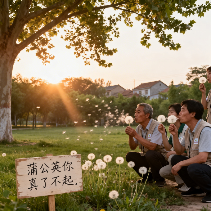 蒲公英你真了不起