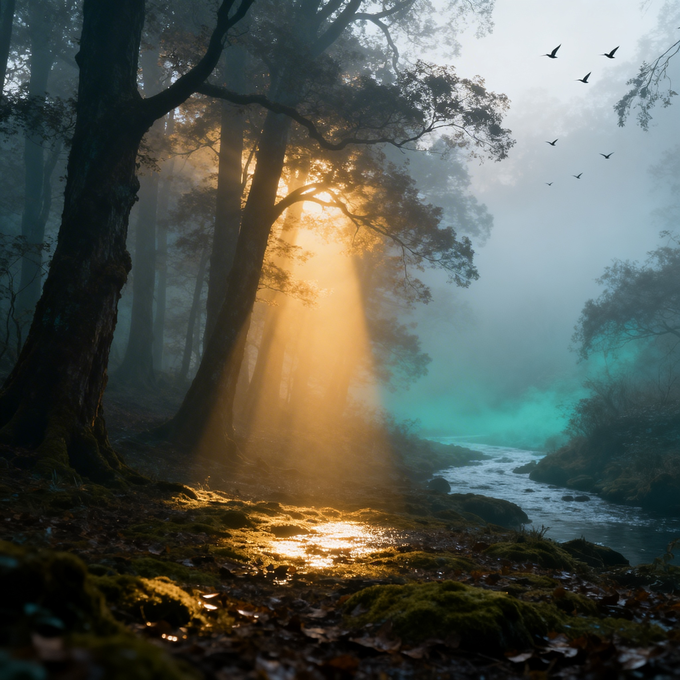 晨雾的低语(Whispers of the Dawn Mist)