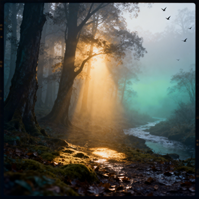 晨雾的低语(Whispers of the Dawn Mist)