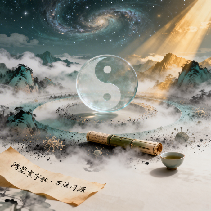 鸿蒙寰宇歌·万法同源