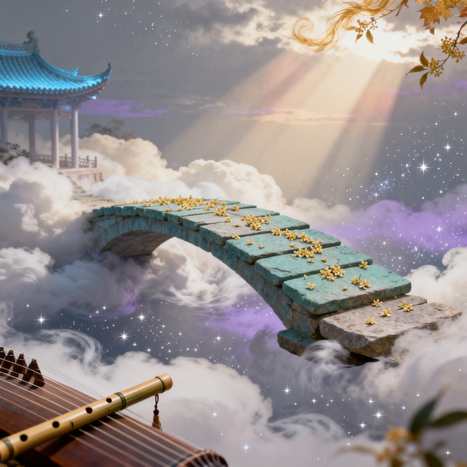 鹊桥仙 . 金风玉露