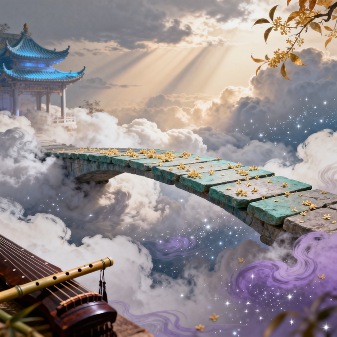 鹊桥仙 . 金风玉露