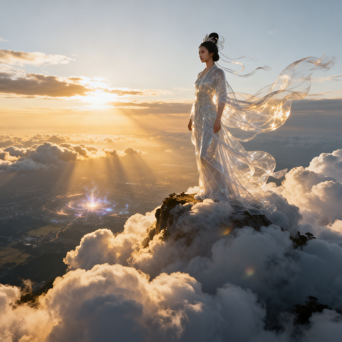 惊讶的女神