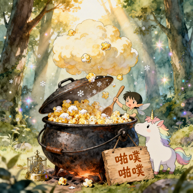 魔法爆米花