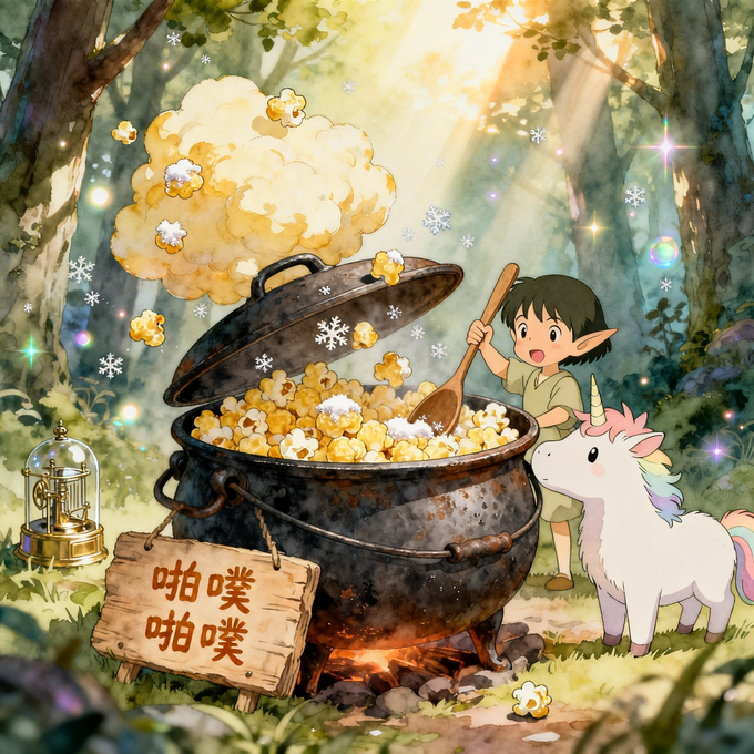 魔法爆米花