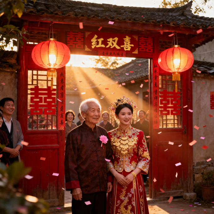 满堂红火