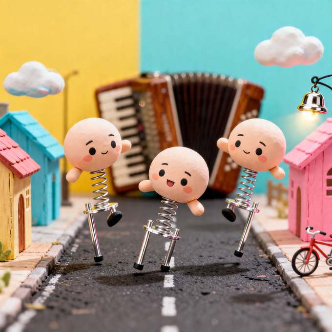 弹簧高跷(Pogo Stick Bounce)